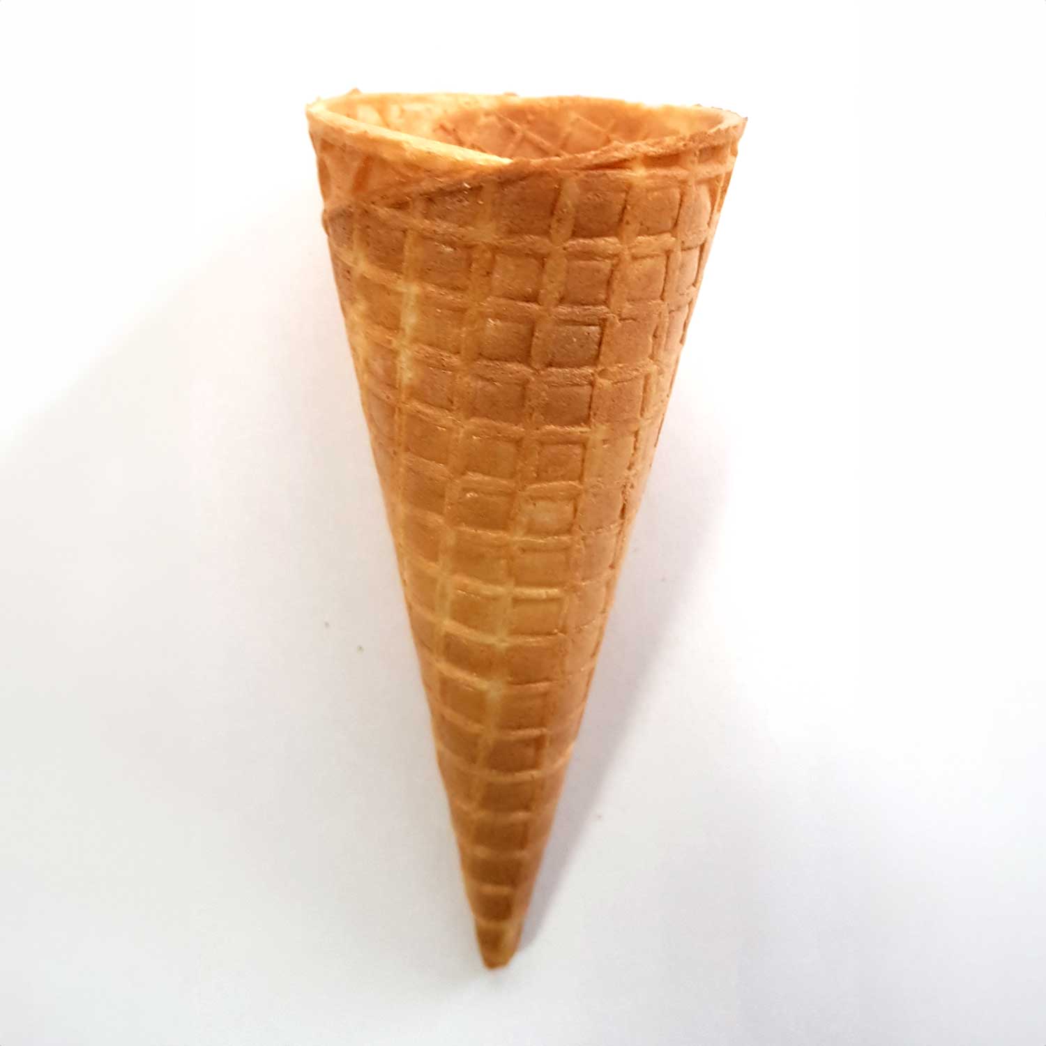 Duński wafel do lodów - rożek mały z rantem